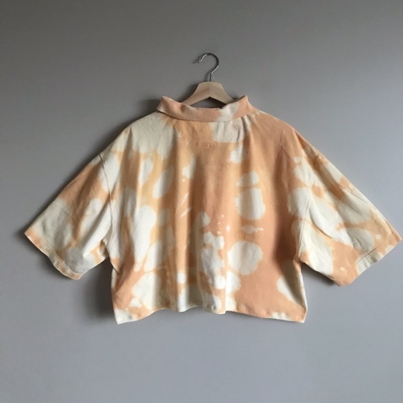 Reworked Tie Dye Shorts and Crop Top Set - Picture 9 of 10